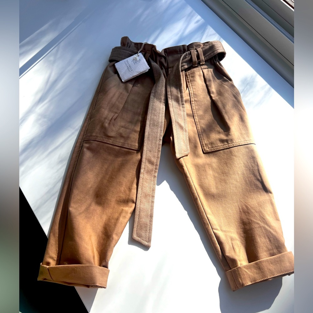 Kids Brunello Cucinelli trousers new with tags